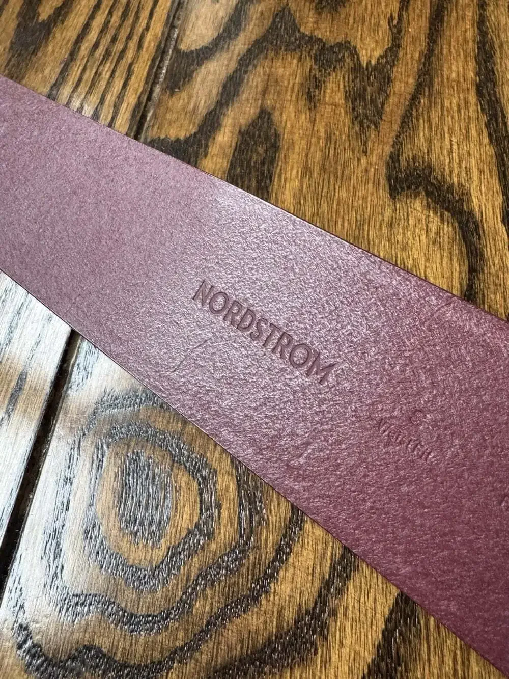 Nordstrom Women's Wide Belt Size Small Red